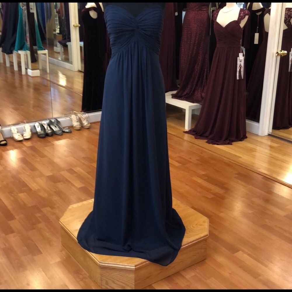 Navy formal gown, size 14